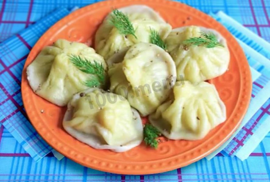 Хинкали в мультиварке на пару