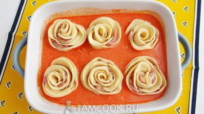 ленивые пельмени в духовке