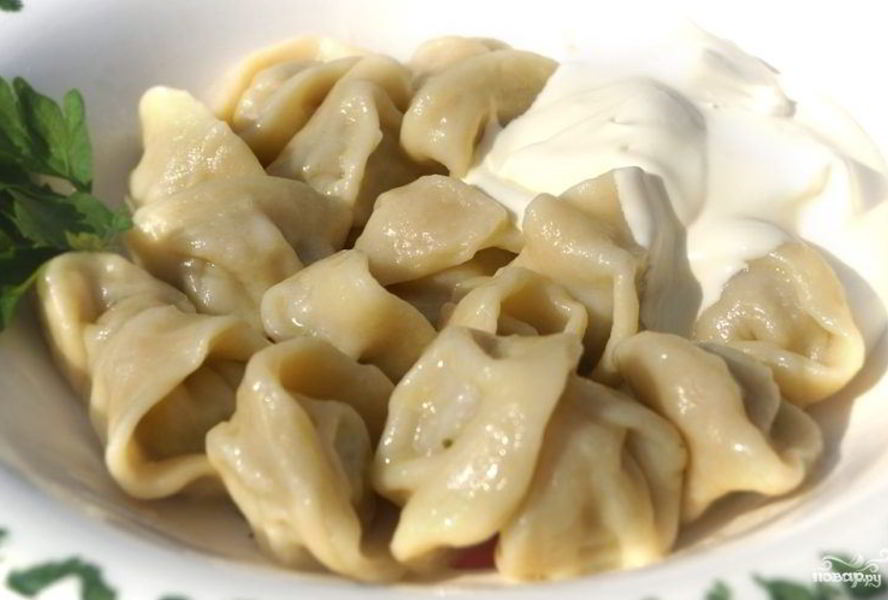 Пельмени из баранины