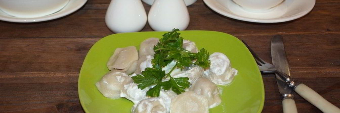 Пельмени из рисовой муки