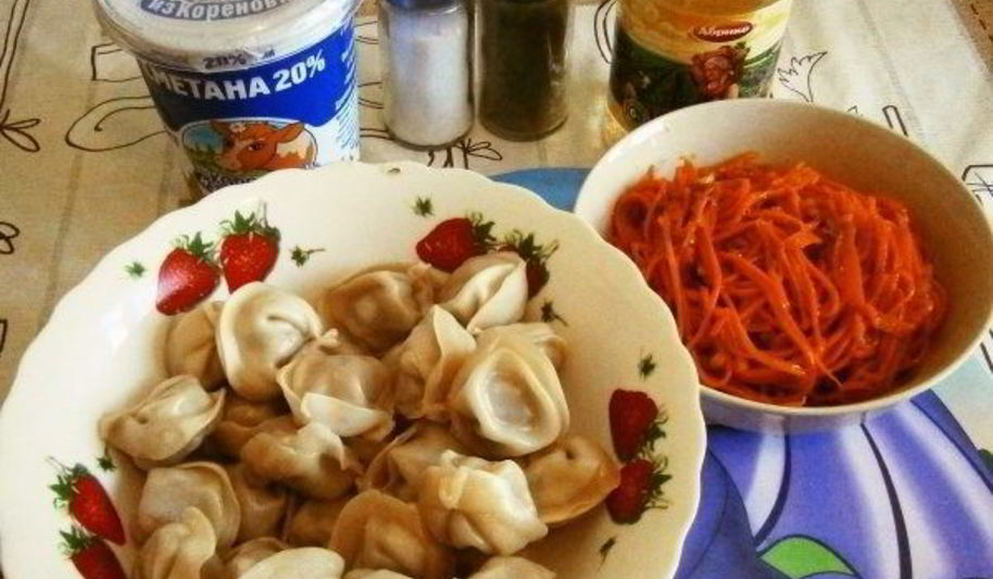 Рецепт пельменей на пару