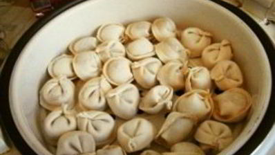 пельмени на пару