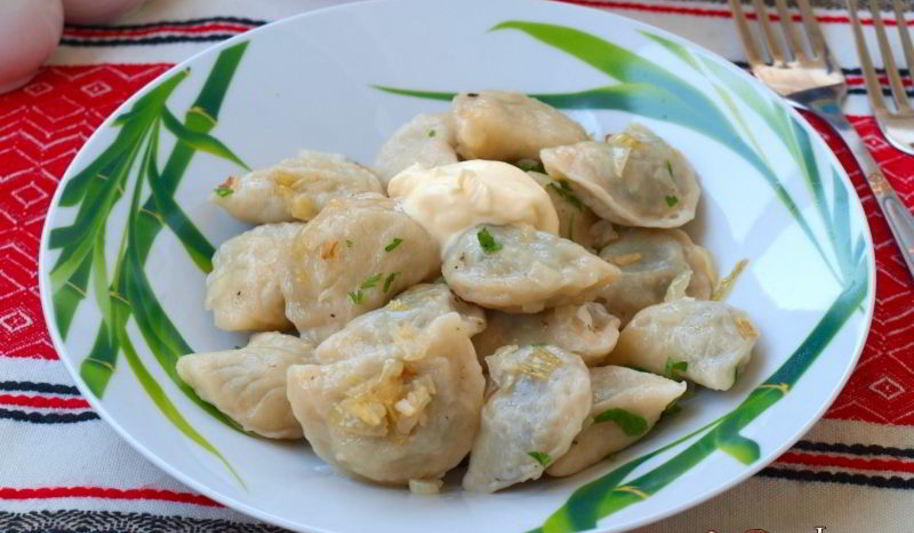 Рецепт пельменей с грибами