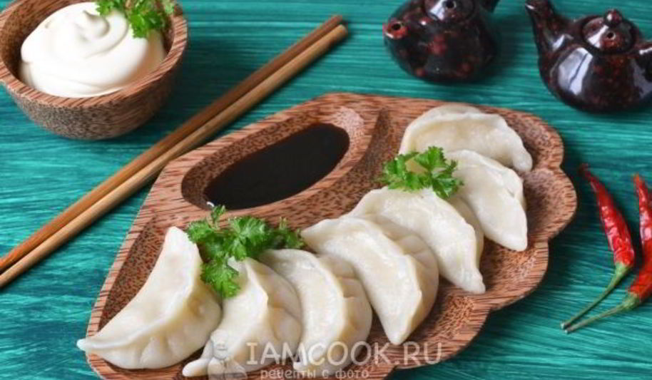 Рецепт пельменей с кальмарами