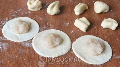 пельмени с кальмарами