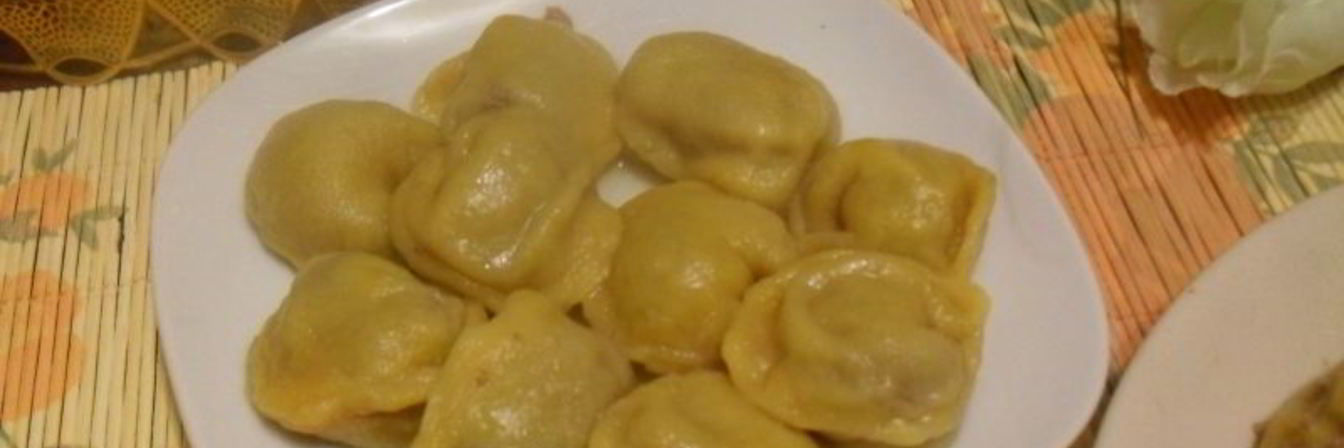 Пельмени с печенью