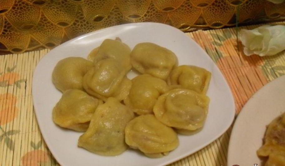 Рецепт пельменей с печенью