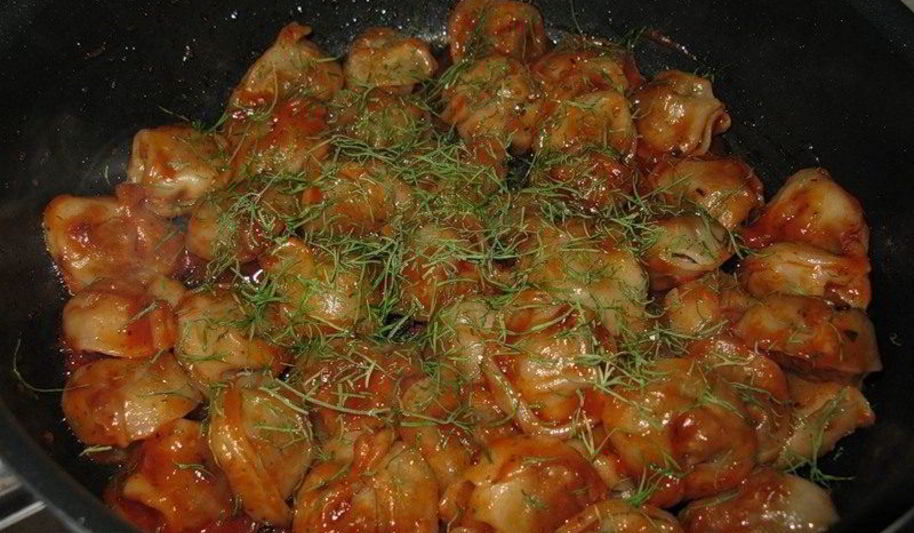 Рецепт пельменей с салом