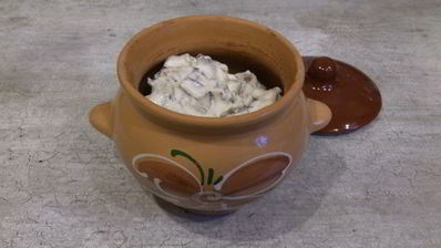 пельмени в горшочках