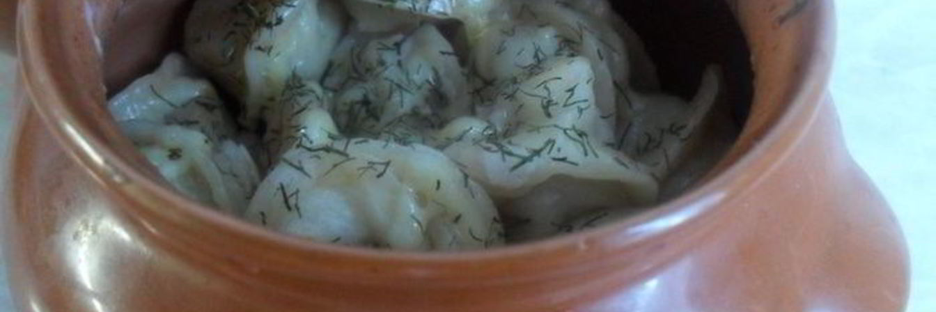 Пельмени в горшочке