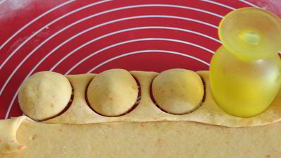 пельмешки из тыквенного теста