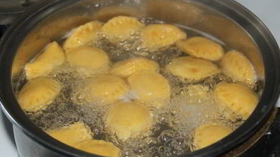 пельмешки из тыквенного теста