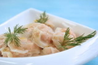 Рыбные пельмени