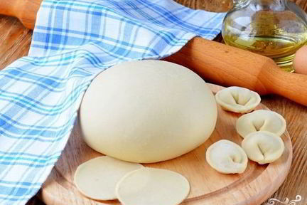 Вкусное тесто для пельменей