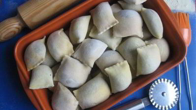 жареные швабские пельмени маульташен