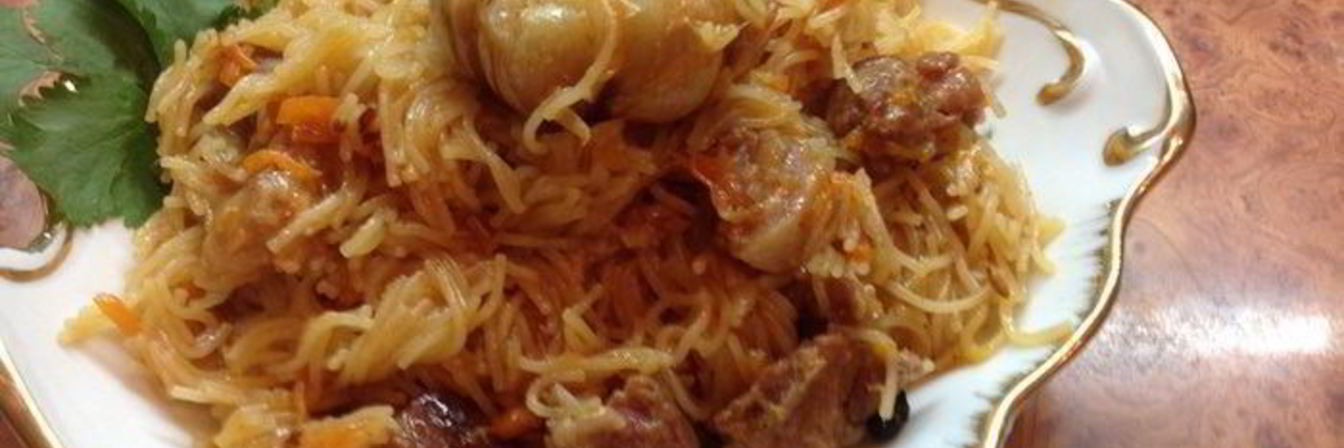 Макаронный плов