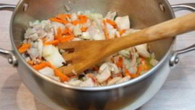 острый плов с курицей