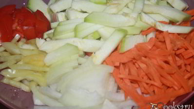 пилав из курятины с булгуром и нутом