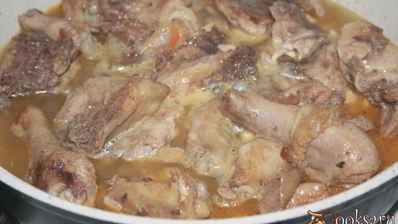 пилав из курятины с булгуром и нутом