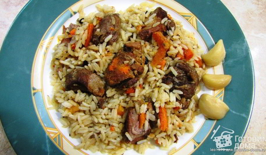 Рецепт плова без казана