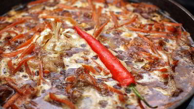 плов из баранины с нутом