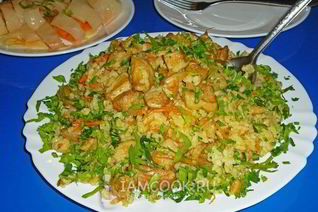 Плов из свиной грудинки