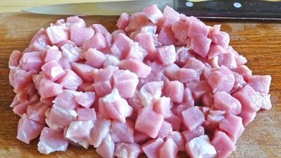 плов на сковороде со свининой