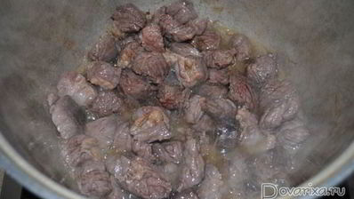 плов с говядиной