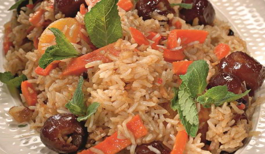 Рецепт плова с морковью и сухофруктами