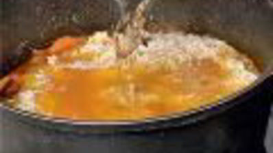 плов с морковью и сухофруктами