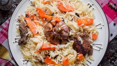 плов с тушенкой в мультиварке