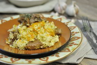 Плов со свининой в мультиварке