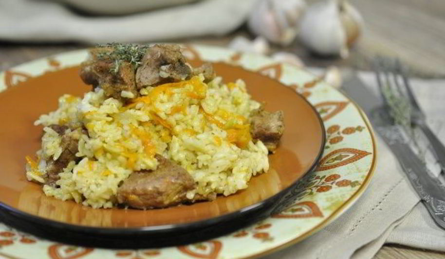 Рецепт плова со свининой в мультиварке