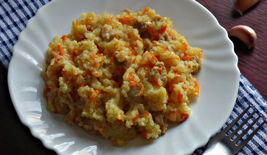 Рецепт плова со свининой