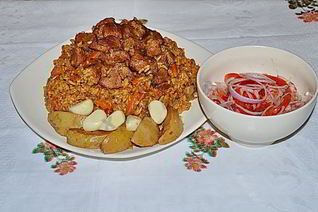 Плов узбекский из говядины