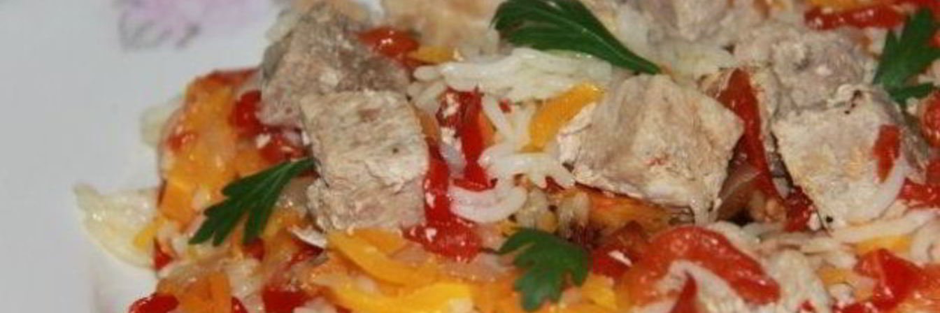 Плов в аэрогриле