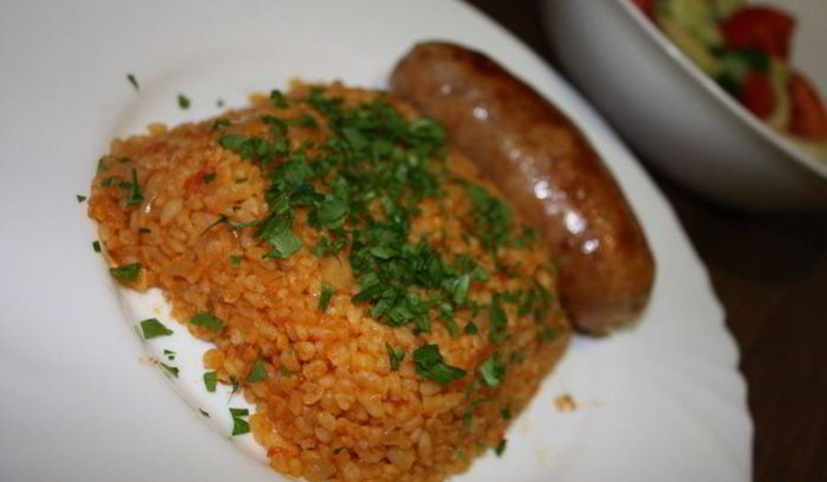 Рецепт турецкого плова — булгура с овощами