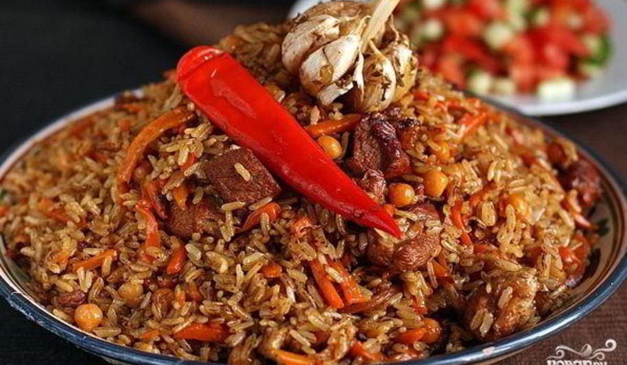 Рецепт узбекского плова с нутом