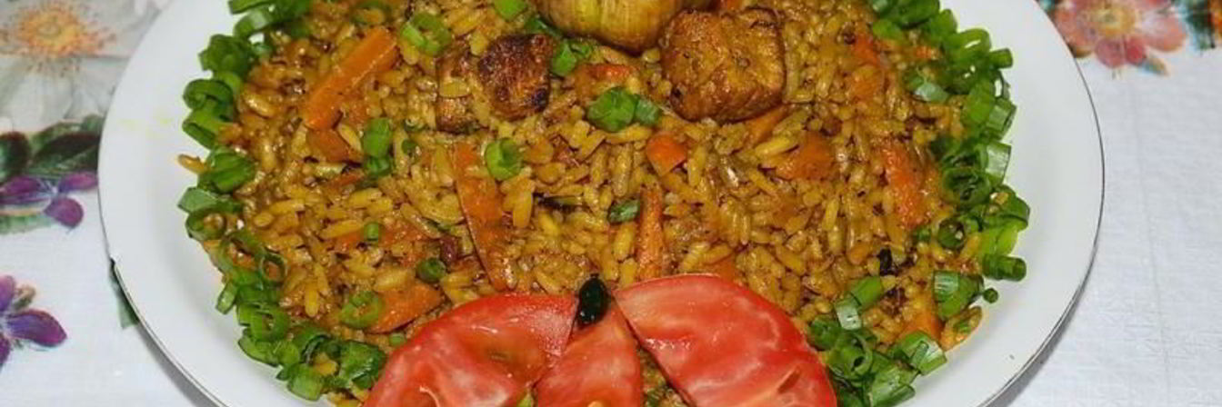 Узбекский плов со свининой