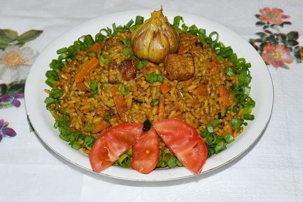 Узбекский плов со свининой