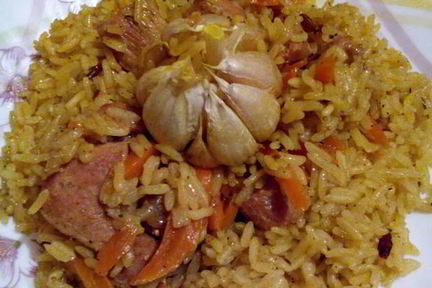 Узбекский плов