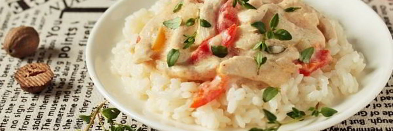 Фрикасе из курицы с овощами