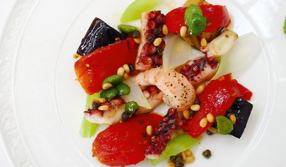 Рецепт капонаты с морепродуктами