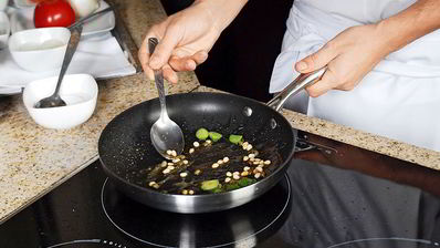 капоната с морепродуктами