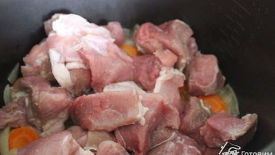 мясное рагу с фасолью