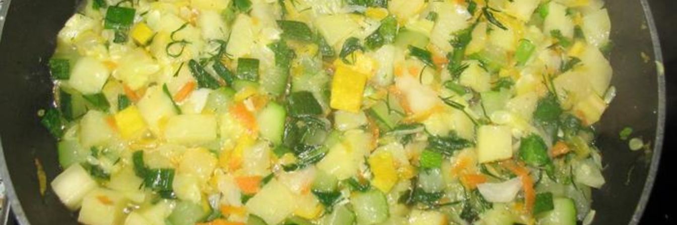 Овощное рагу Краски лета