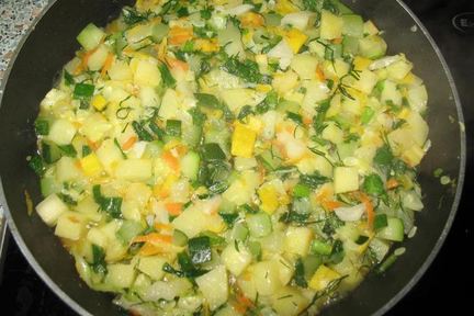 Овощное рагу Краски лета