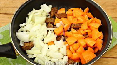 овощное рагу с говядиной