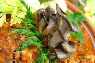 Овощное рагу с грибамиПост