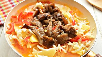 овощное рагу с картофелем и грибами